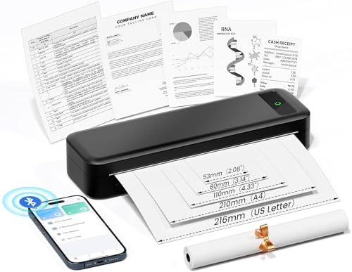 TATTMUSE A285M mobiler Drucker Test