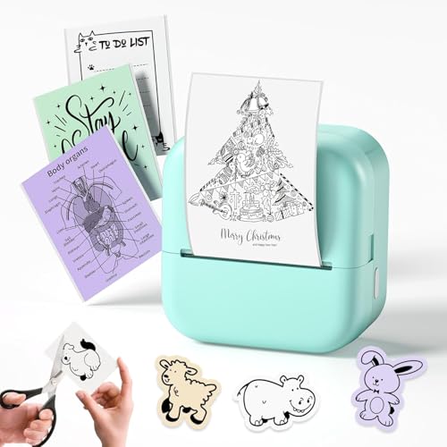 LabelCenter M02L Mini Drucker Tragbarer Thermodrucker Test